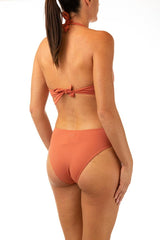 BIKINI BRASSIERE DONNA  ARANCIO CR02MO CS10MO CANNELLA FISICO 