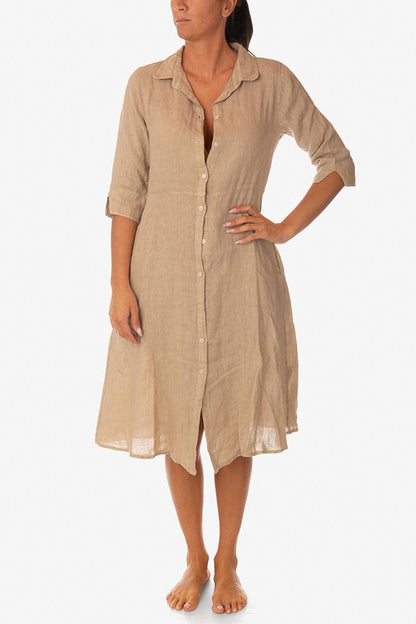 ABITO DONNA  BEIGE VESTCAMICIALINDY BEIGE KARAKORUM 