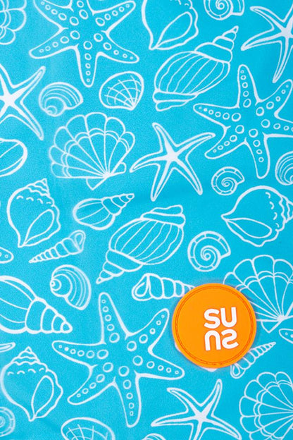 BOXER Bambino SUNS con elastico  CORTO Azzurro