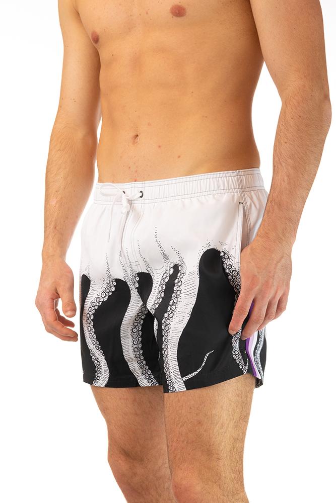 BOXER Uomo SUNDEK con elastico  CORTO Nero