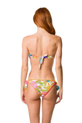 BIKINI FASCIA DONNA  BIANCO C12 C02 10 BIANCO LAETITIA BEACHWEAR 