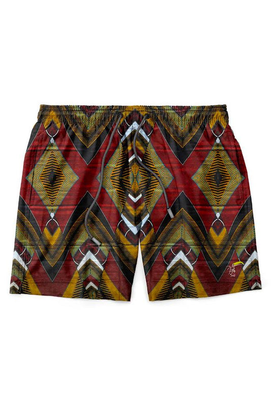 BOXER Uomo TOOCO con elastico  CORTO Marrone