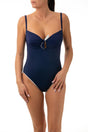 INTERO  IMBOTTITO DONNA  BLU A2520 BLUNOTTE LUISA MARIA LUGLI 