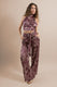 PANTALONE Donna iv.am    Bordeau