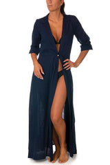 ABITO DONNA  BLU 125339-L BLU25 Isabelle 