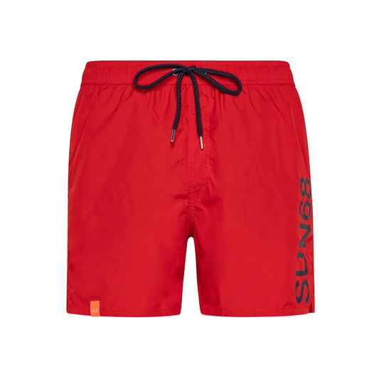BOXER MOLLA UOMO  ROSSO H32103 30ROSSO SUN 68 