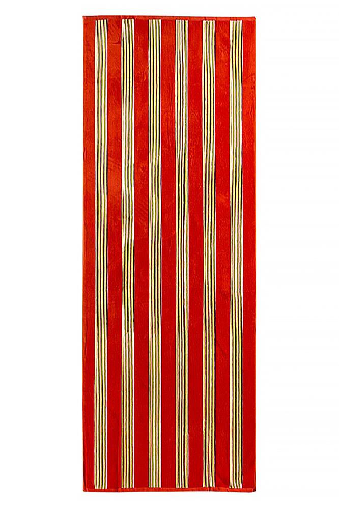 TELO MARE SPUGNA UNISEX  ARANCIO