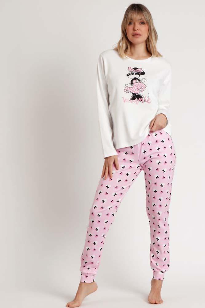 PIGIAMA AUTUNNO/INVERNO DONNA  ROSA