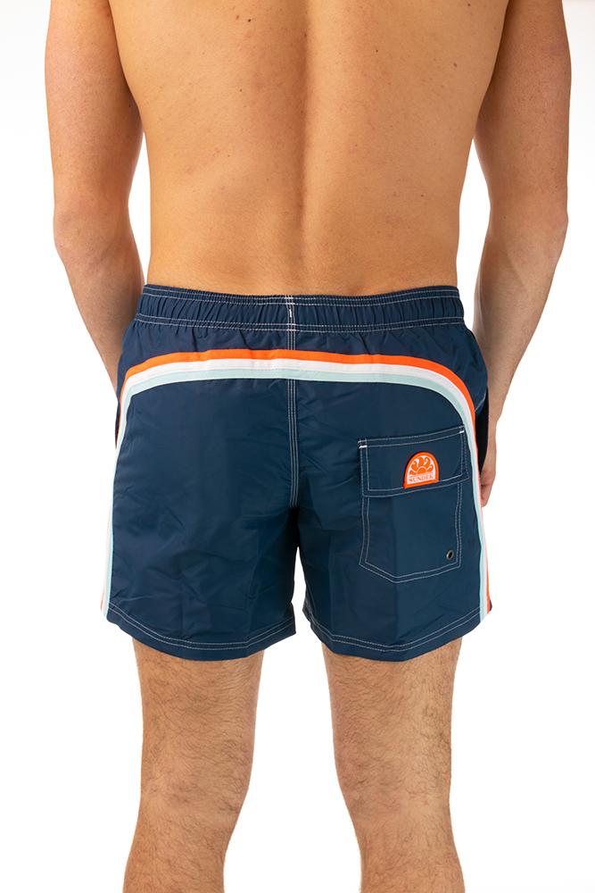 BOXER Uomo SUNDEK con elastico  CORTO Blu