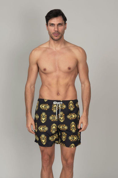 BOXER MOLLA UOMO  NERO BOXERF22 2043 FXXK 