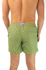 BOXER MOLLA UOMO  VERDE RIVIERA 053GEOGREEN ROY ROGER'S 