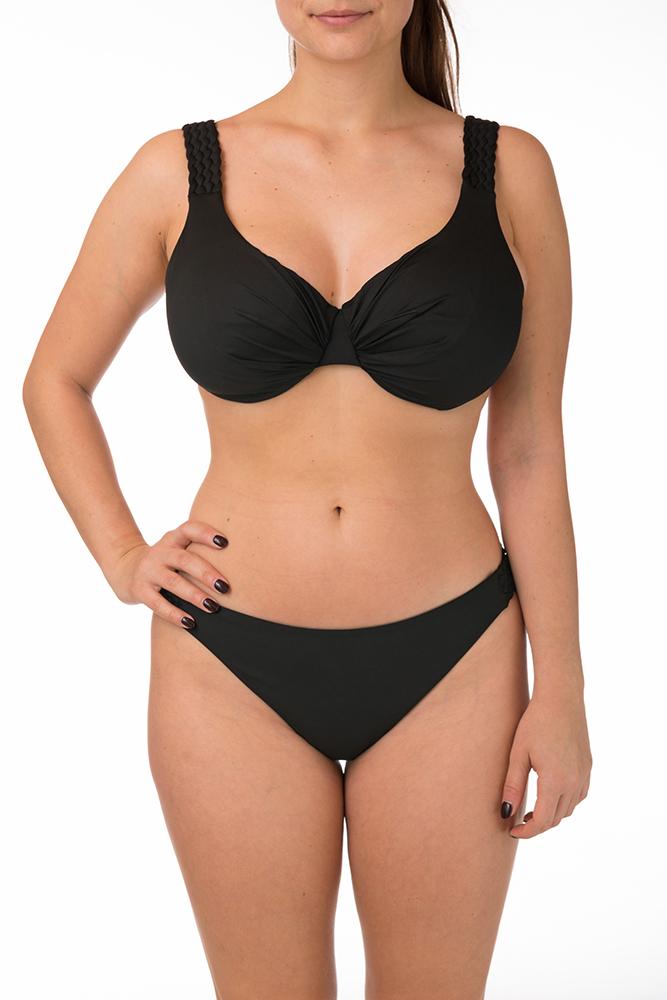 BIKINI FERRETTO DONNA  NERO C113-CM15 E01 BERNE' MABEL 