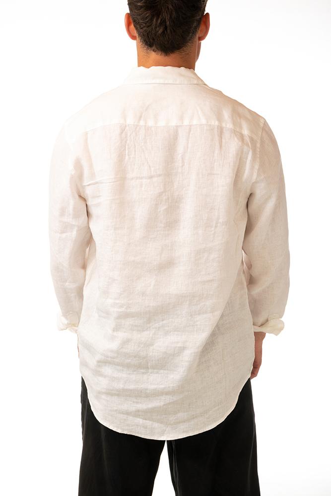MAGLIA CAMICIA UOMO  BIANCO FK24-5005 WH FXXK 