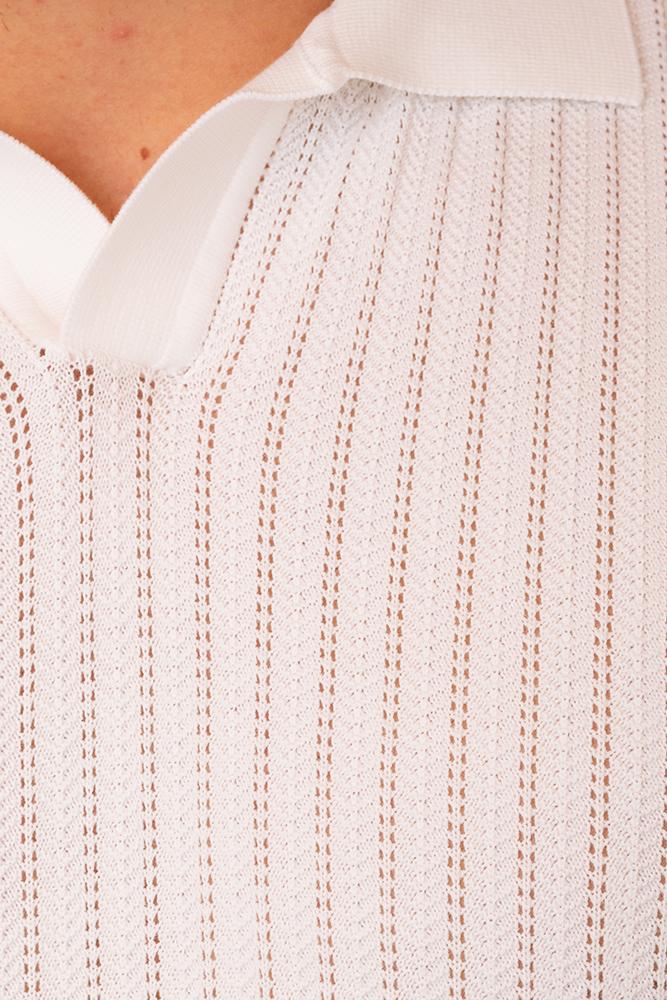 MAGLIA POLO UOMO  BIANCO 28607 BIANCO FERRANTE 