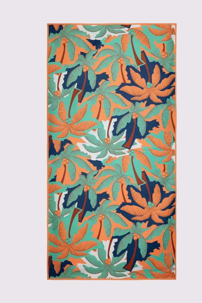 TELO MARE MICROFIBRA UNISEX  ARANCIO