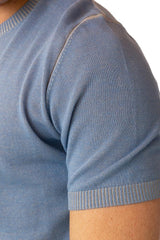 MAGLIA T-SHIRT UOMO  AZZURRO 29102 61 FERRANTE 