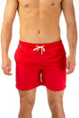 BOXER Uomo IMPURE con elastico  CORTO Rosso