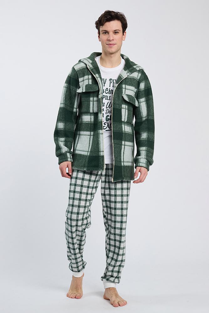 VESTAGLIA Uomo HAPPY PEOPLE autunno/inverno   Blu/verde