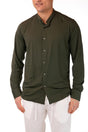 MAGLIA CAMICIA UOMO  VERDE 24250 20 RRD 