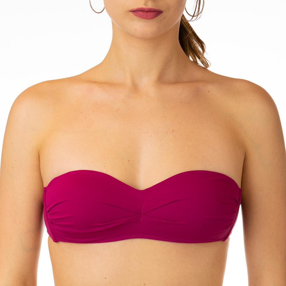 MIX REGGISENO FASCIA DONNA  FUCSIA 18ALICETUU TOSCA BE BEACH 