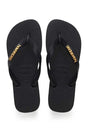 SCARPE DONNA  NERO TOPLOGOMETALLIC NERO HAVAIANAS 
