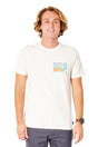 MAGLIA Uomo RIP CURL T-SHIRT   Bianca