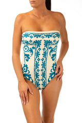 INTERO A FASCIA DONNA  AZZURRO CR15IN50 PAVONE RAFFAELA D'ANGELO 