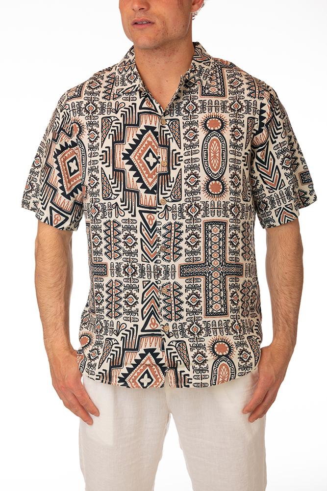 MAGLIA CAMICIA UOMO  BIANCO MBWL SANTACRUZOFFWHITE TOOCO 