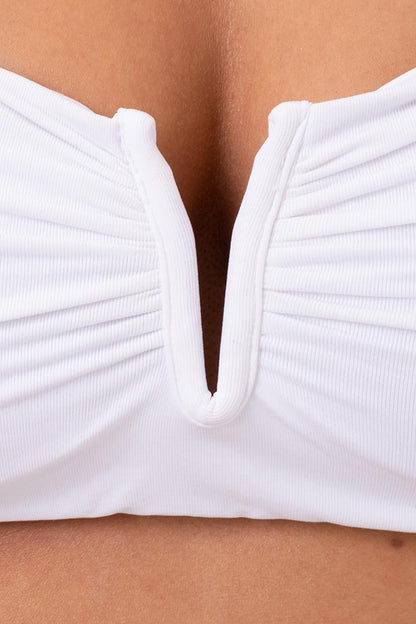 MIX REGGISENO FASCIA DONNA  BIANCO ADELE BIANCO BE BEACH 