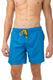 BOXER Uomo BIKKEMBERGS con elastico  CORTO Azzurro