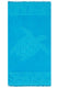 TELO MARE UNISEX COMPTOIR DE LA PLAGE SPUGNA   Celeste
