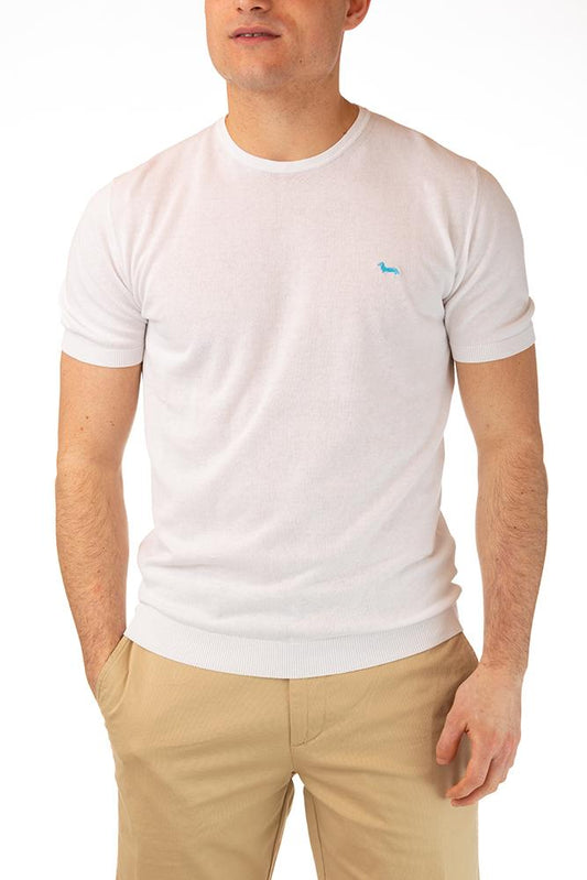 MAGLIA Uomo HARMONT&BLAINE T-SHIRT   Bianco