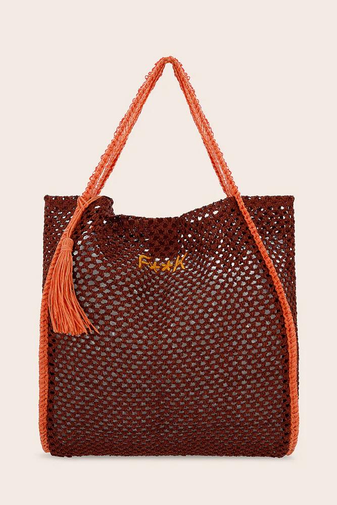 BORSA DONNA  ROSSO FA25-A056 BD FXXK 