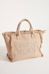 BORSA DONNA  ECRU CARMANI ECRU BANANA MOON 