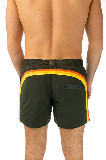 BOXER Uomo SUNDEK con elastico  CORTO Verde