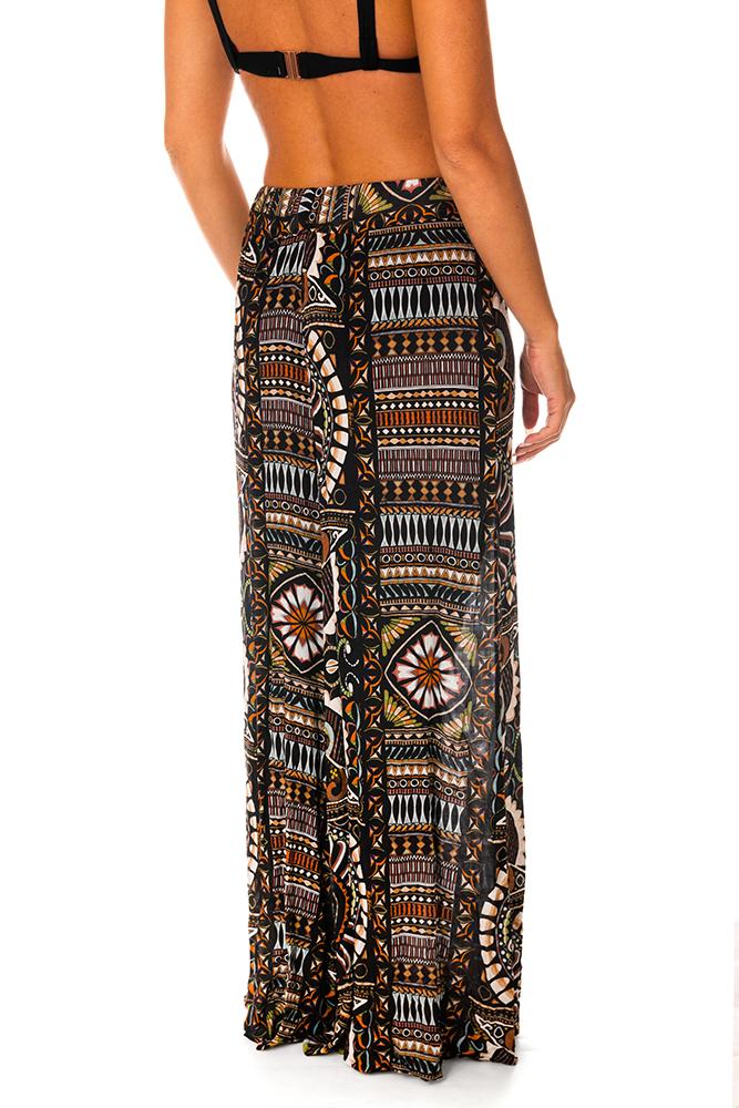 PANTALONE DONNA  MARRONE V5024D GIMA MISS BIKINI 