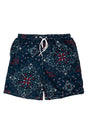 BOXER Uomo MAXFORT con elastico  CORTO Blu