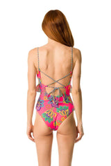 INTERO  SENZA IMBOTTITURA DONNA  FUCSIA