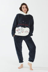 PIGIAMA DONNA  BLU