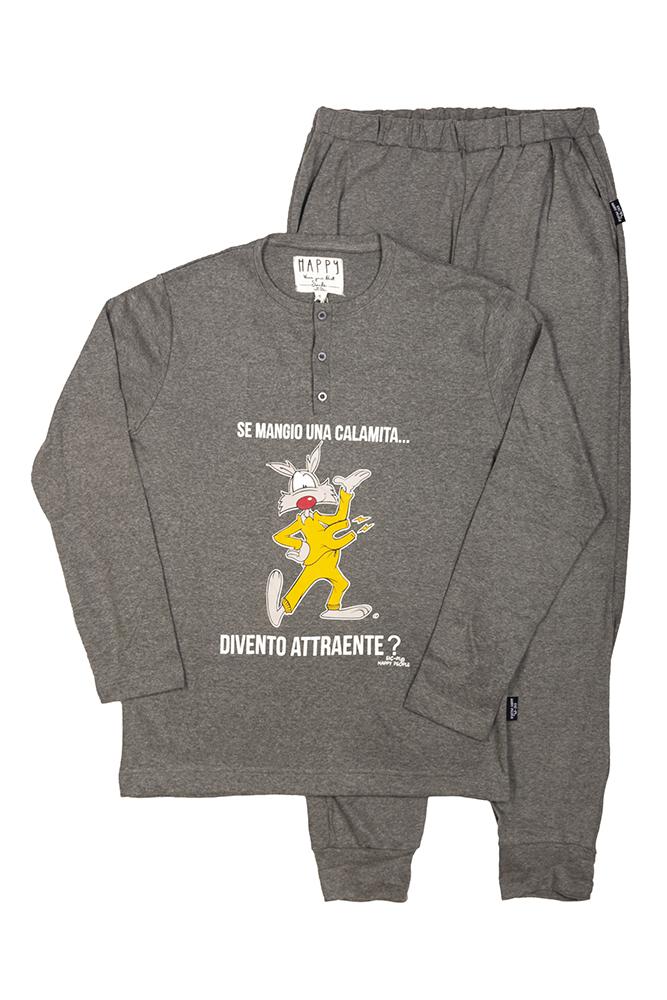 PIGIAMA UOMO  GRIGIO