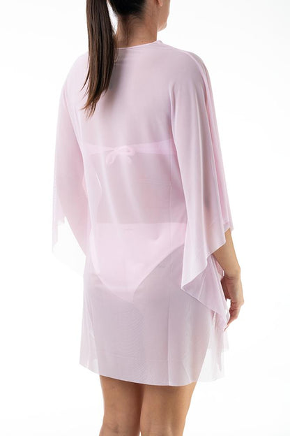 KAFTANO DONNA  ROSA CM11LO ROSA FISICO 