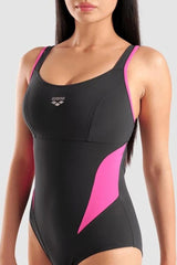 INTERO DONNA NERO/FUCSIA SENZA IMBOTTITURE 006525 590 ARENA 