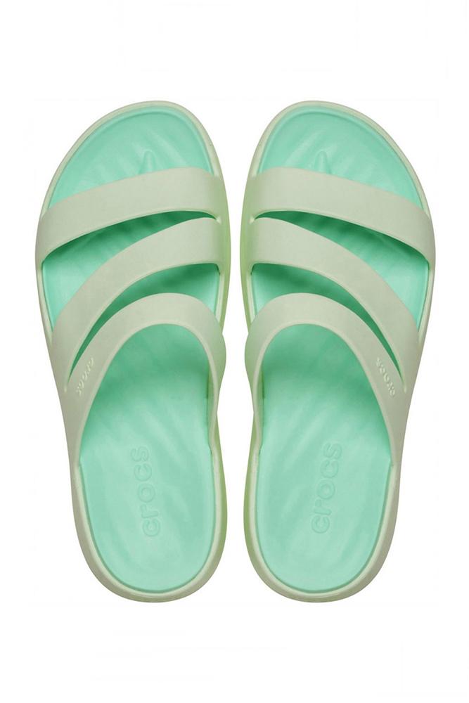 SCARPE DONNA  VERDE 209587 JADETINT CROCS 