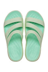 SCARPE DONNA  VERDE 209587 JADETINT CROCS 