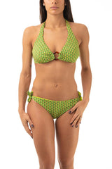 BIKINI FUNZIONALE DONNA  VERDE GOLD 17 CANADA GENIUS 