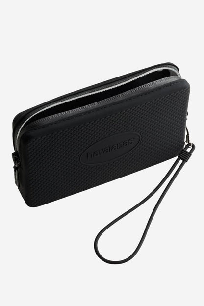POCHETTE UNISEX  NERO MINIBAGLOGO NERO HAVAIANAS 