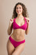 BIKINI Donna RAGGIANTI TRIANGOLO  slip regolare Fucsia