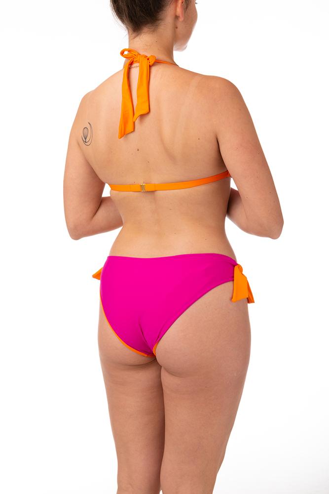 BIKINI TRIANGOLO DONNA  FUCSIA H128-SL05 D1373 BERNE' MABEL 