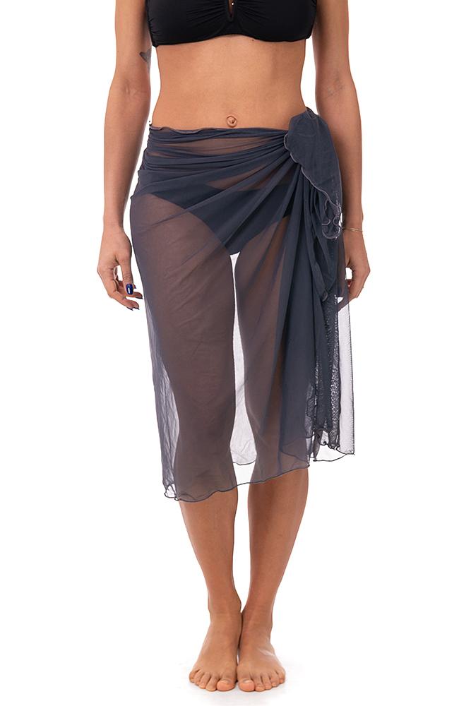 PAREO DONNA  ANTRACITE TULLYBIG 7585 ANTRACITE BE BEACH 