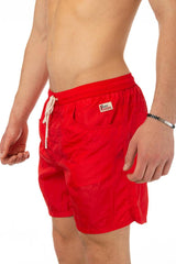 BOXER MOLLA UOMO  ROSSO NEWBEACH ROSSO ROY ROGER'S 